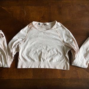 Pink Seamless Gymshark Crop Top